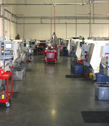 CNC industrial machining